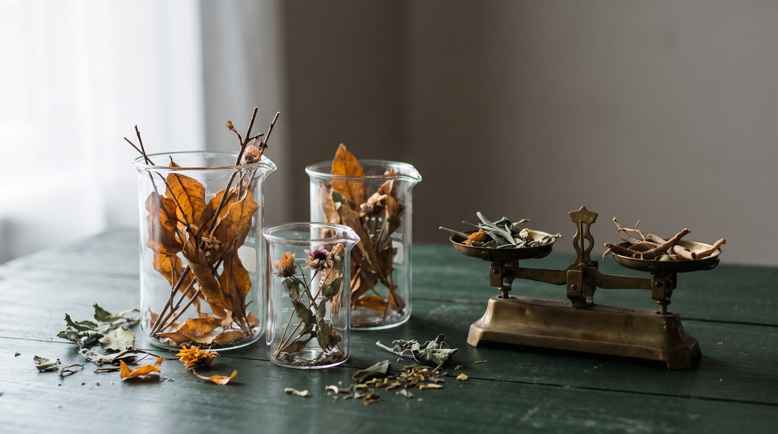 Wellness Ingredient Lab editorial still life